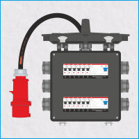 AL-MEDIUM-Q MkII 32A/400V, 2x RCD