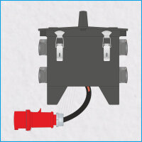AL-MEDIUM-Q MkII 32A/400V, 2x RCD
