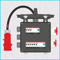 AL-MEDIUM-Q MkII 32A/400V, 2x RCD