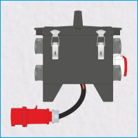 AL-MEDIUM-Q MkII 32A/400V, 1x RCD