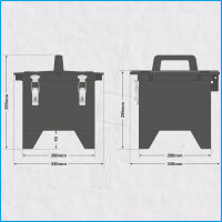AL-MEDIUM-Q MkII 32A/400V, 1x RCD