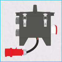 AL-MEDIUM-Q MkII 32A/400V, 2x RCD