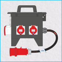 AL-MEDIUM-Q MkII 32A/400V, 1x RCD