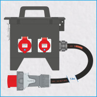 AL-MEDIUM-Q MkII 63A/400V, 1x RCD