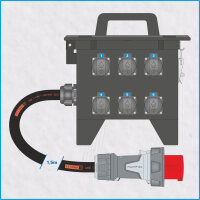 AL-MEDIUM-Q MkII 63A/400V, 1x RCD