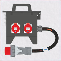 AL-MEDIUM-Q MkII 63A/400V, 1x RCD