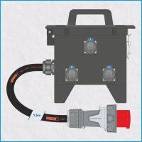 AL-MEDIUM-Q MkII 63A/400V, 1x RCD
