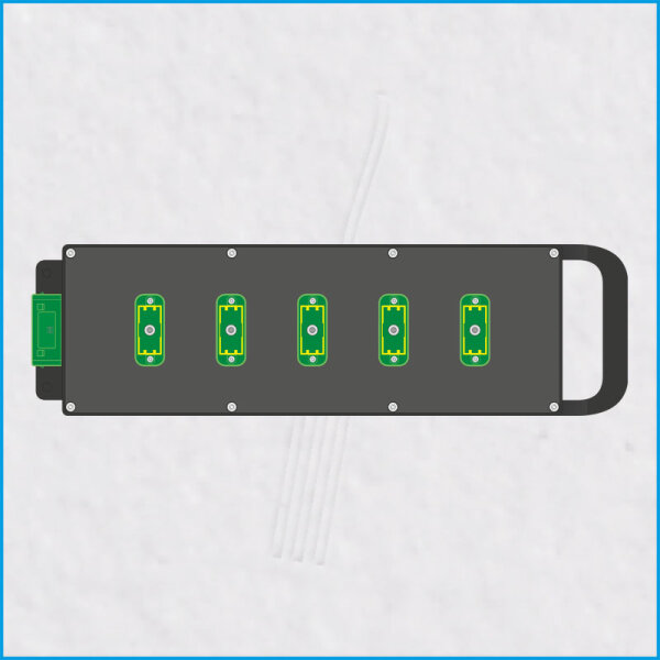 AL-MEDIUM-S MkII PE-Verteiler 1 auf 5, HAN GND (cPot)