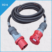 TITANEX CEE-Kabel 63A/400V, 5G16, IP54, MENNEKES