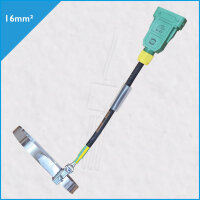 TITANEX PE-Adapter 1x16mm², HAN GND male/Schelle, 0,3m