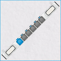 AL-TRUSSLINE 6/2, 2x HAN 16E, 6x Schuko