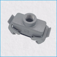 HAN 16E Kupplungsgehäuse, 45mm, M25, mit Schnallen,...