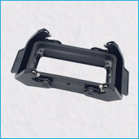 HAN 16E Anbaugehäuse schwarz, 28,5mm, mit Schnallen,...