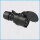 CEE-Kupplung 32A, SHARK, schwarz, IP44, PCE