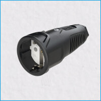 Gummi-Schukokupplung, 2,5mm², IP20, PCE