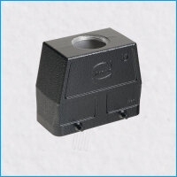 HAN 16E Tüllengehäuse schwarz, 76mm, M32, ohne...