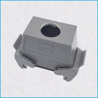 HAN 16E Kupplungsgehäuse, 78mm, M32, mit Schnallen, mit Gummi