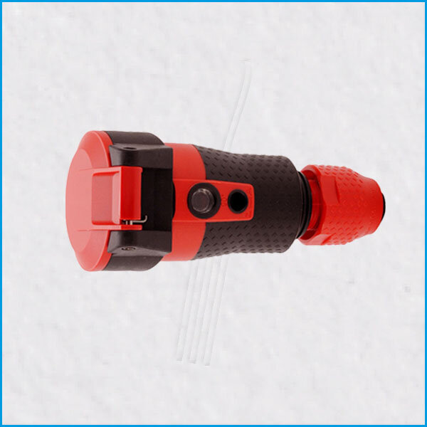 2K-Schukokupplung Professional, 2,5mm², IP54, rot/schwarz, ABL